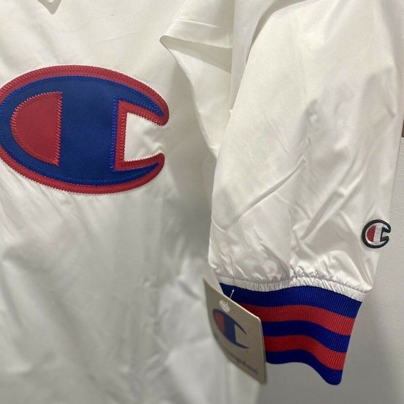 Champion Men Coaches Jacket Big C V5089 549973 / M NEW - Picture 7 of 8